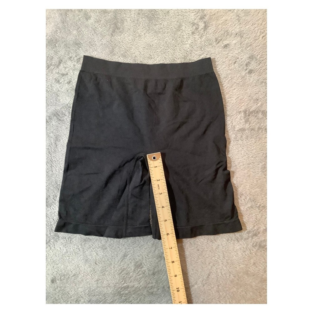 Women's Black Seamless Biker Shorts Size S Compression Yoga Athletic - Picture 4 of 5